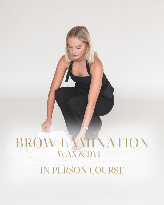 BROW LAMINATION DYE & SHAPE COURSE