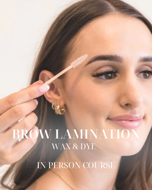 BROW LAMINATION DYE & SHAPE COURSE