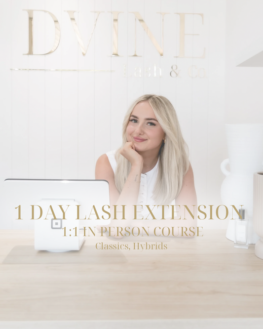 1 DAY 1:1 LASH EXTENSION COURSE